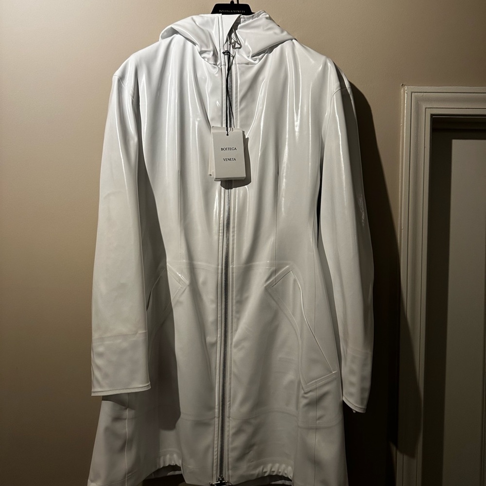 Bottega Veneta Parka Rubber Coat (Women’s M)
